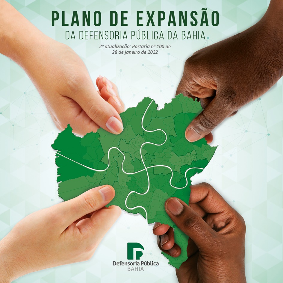 Plano de Expansão da Defensoria Pública da Bahia – 2ª atualização