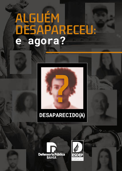 Cartilha – Alguém desapareceu: e agora?