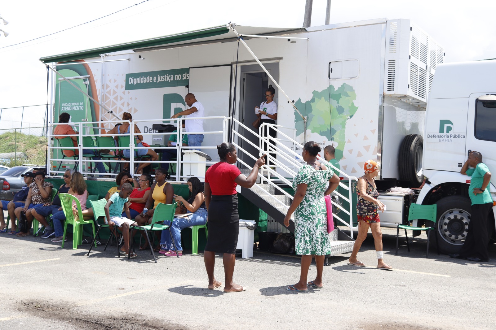 Defensoria retoma atividades itinerantes e atende no Barradão