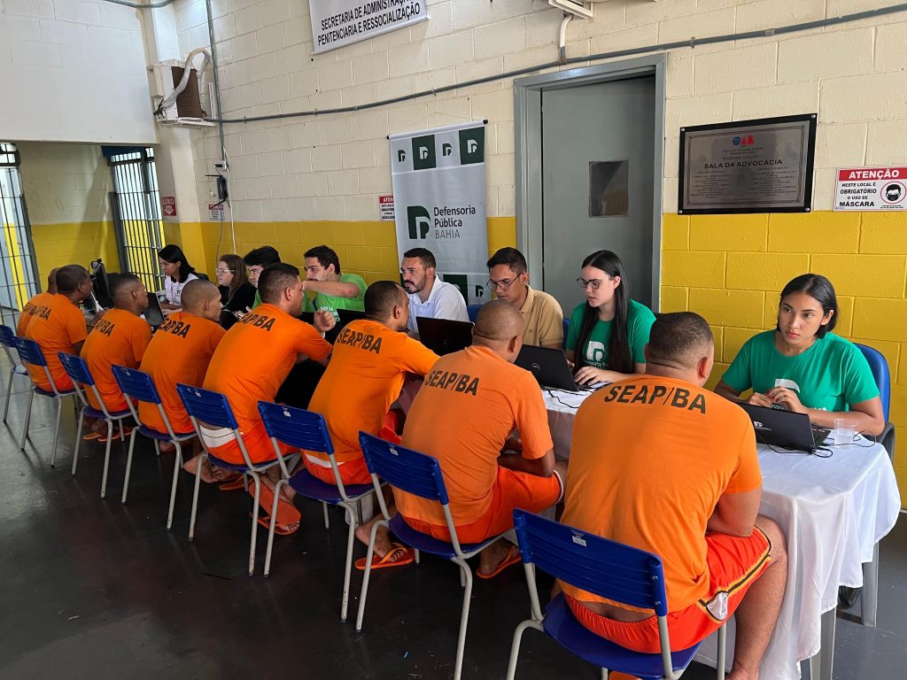 Em dois dias de mutirão, 160 internos são atendidos no Conjunto Penal de Barreiras