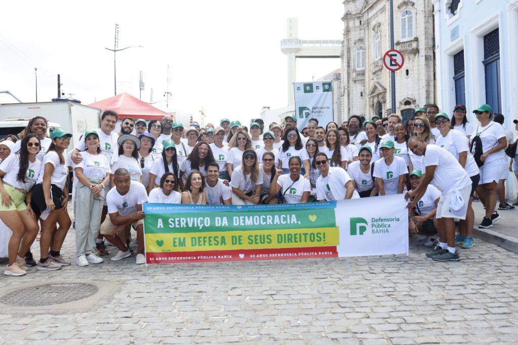 Defensoria reafirma seu compromisso com os valores democráticos, em Lavagem do Bonfim