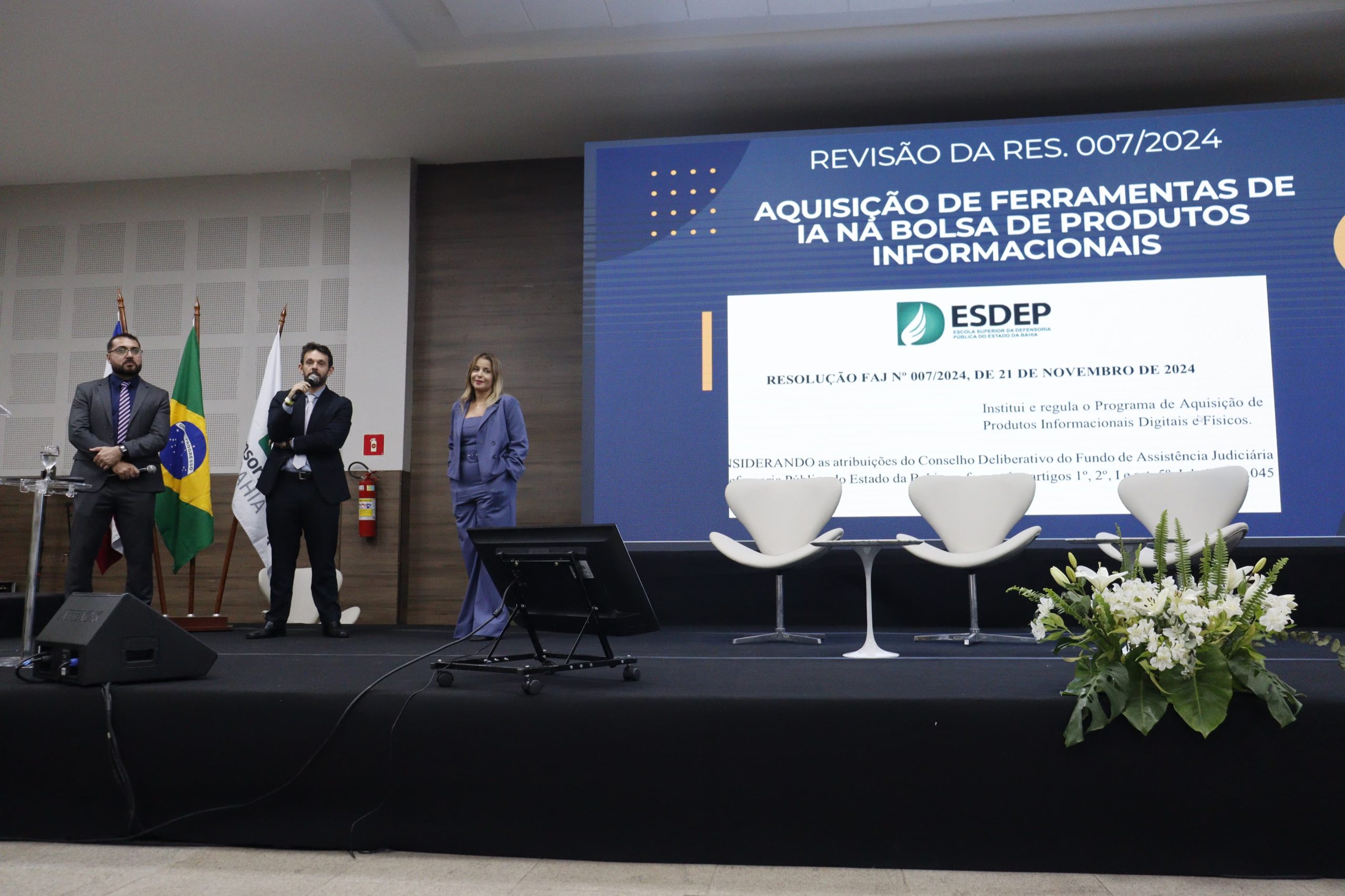 Contratação de inteligência artificial e novo sistema de gestão encerraram pacote de anúncios da Semana da Defensoria 