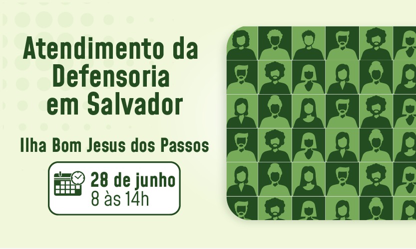 Defensoria leva serviços jurídicos a Ilha de Bom Jesus dos Passos neste sábado (28)
