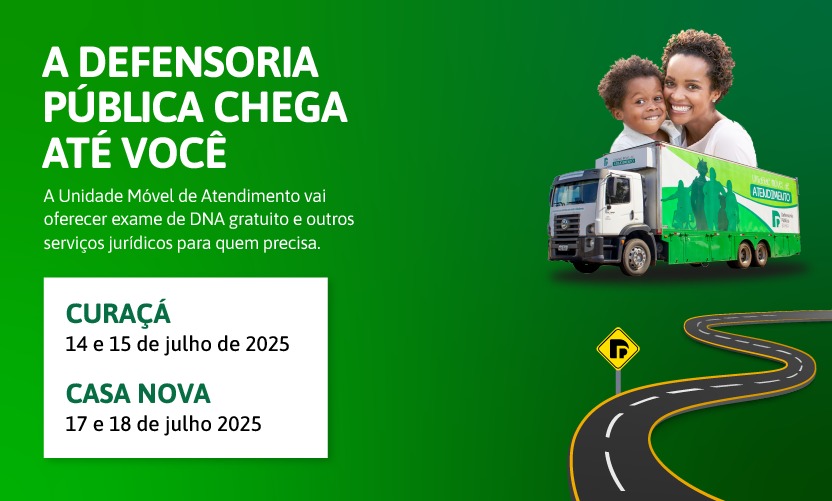 Defensoria leva serviços jurídicos gratuitos à população de Curaçá e Casa Nova por meio da Unidade Móvel