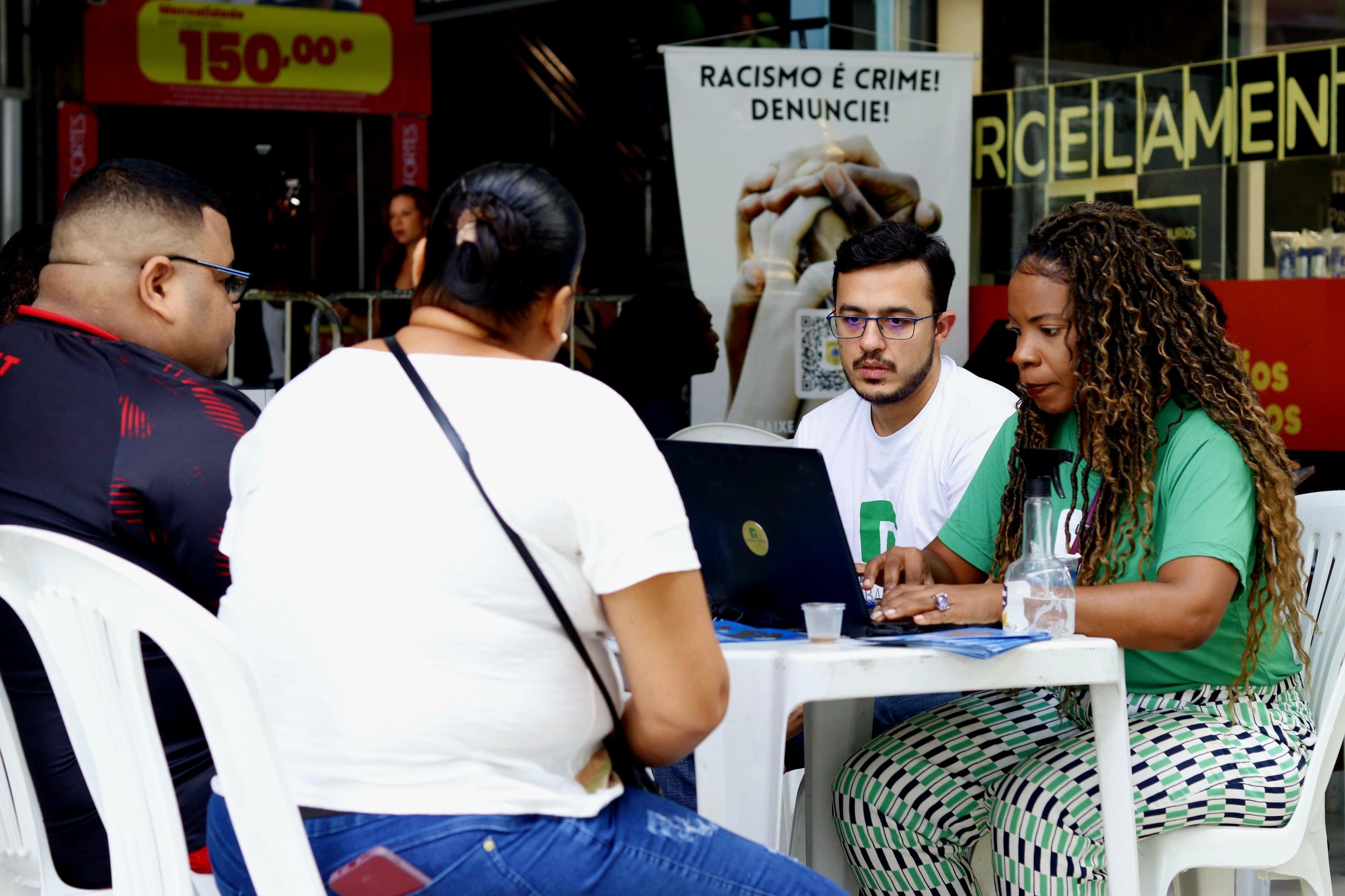 Mutirão de combate ao racismo encerra com  quase 90 atendimentos