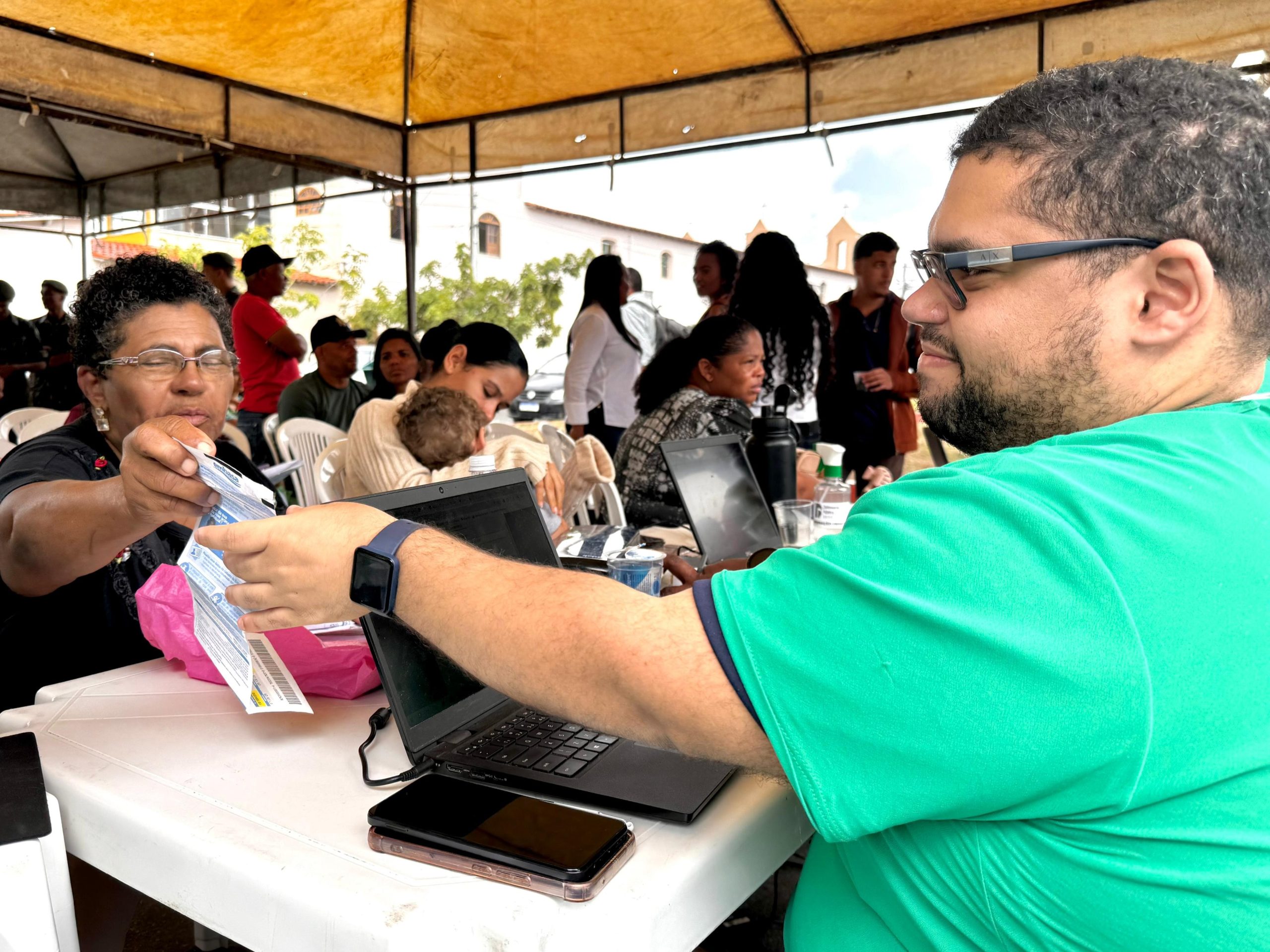 Unidade Móvel realiza mais de 70 atendimentos em um único dia em Teofilândia