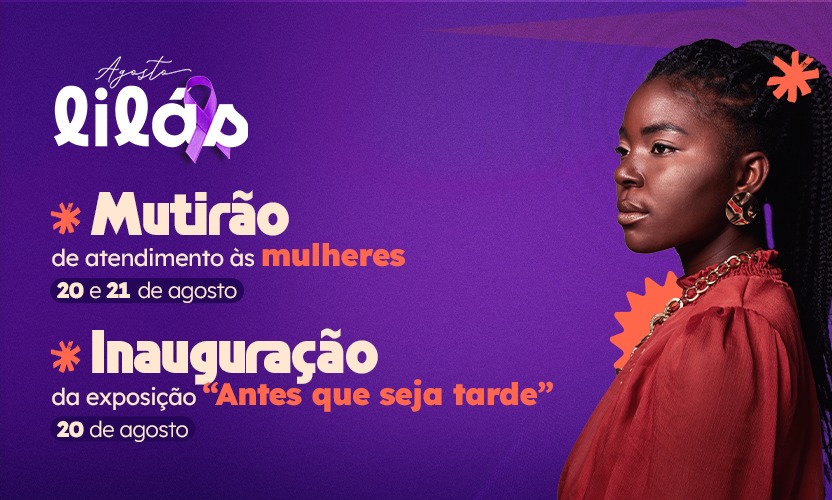 Mutirão da Defensoria atende mulheres vítimas de violência na estação de metrô Aeroporto nesta quarta-feira (20)