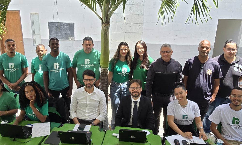 Mutirão na Colônia Penal Lafayete Coutinho