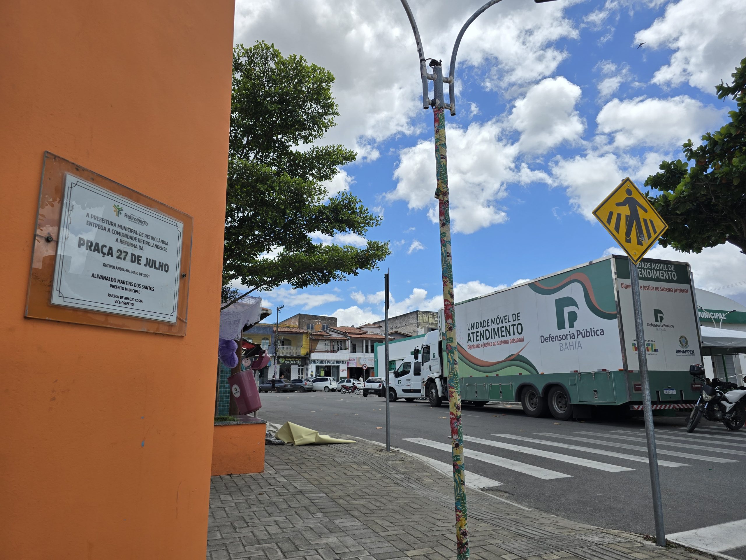 Moradores de Retirolândia aproveitam Unidade Móvel da Defensoria dois dias na cidade