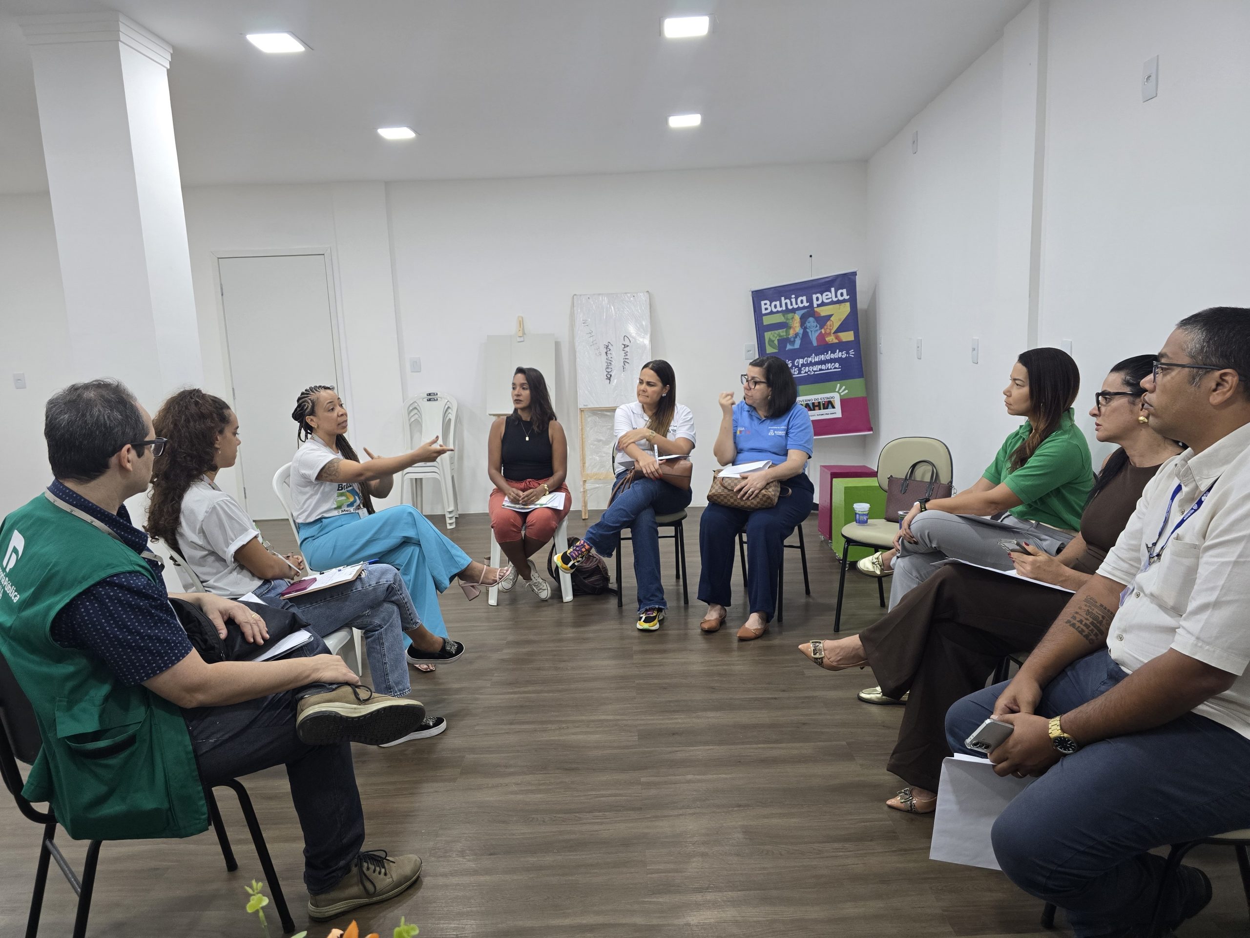 Setembro Verde – Defensoria visita uma das sedes do Coletivo Bahia Pela Paz e avalia acessibilidade para pessoas com deficiência
