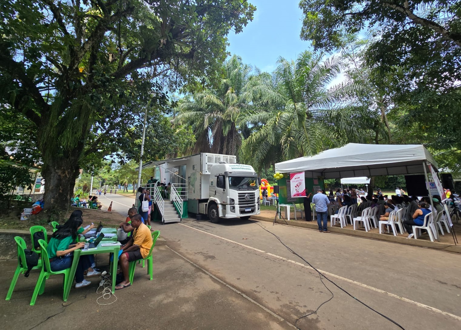 SETEMBRO VERDE – Defensoria participa do mutirão “Colo Pra Mãe” no Parque da Cidade, em Salvador