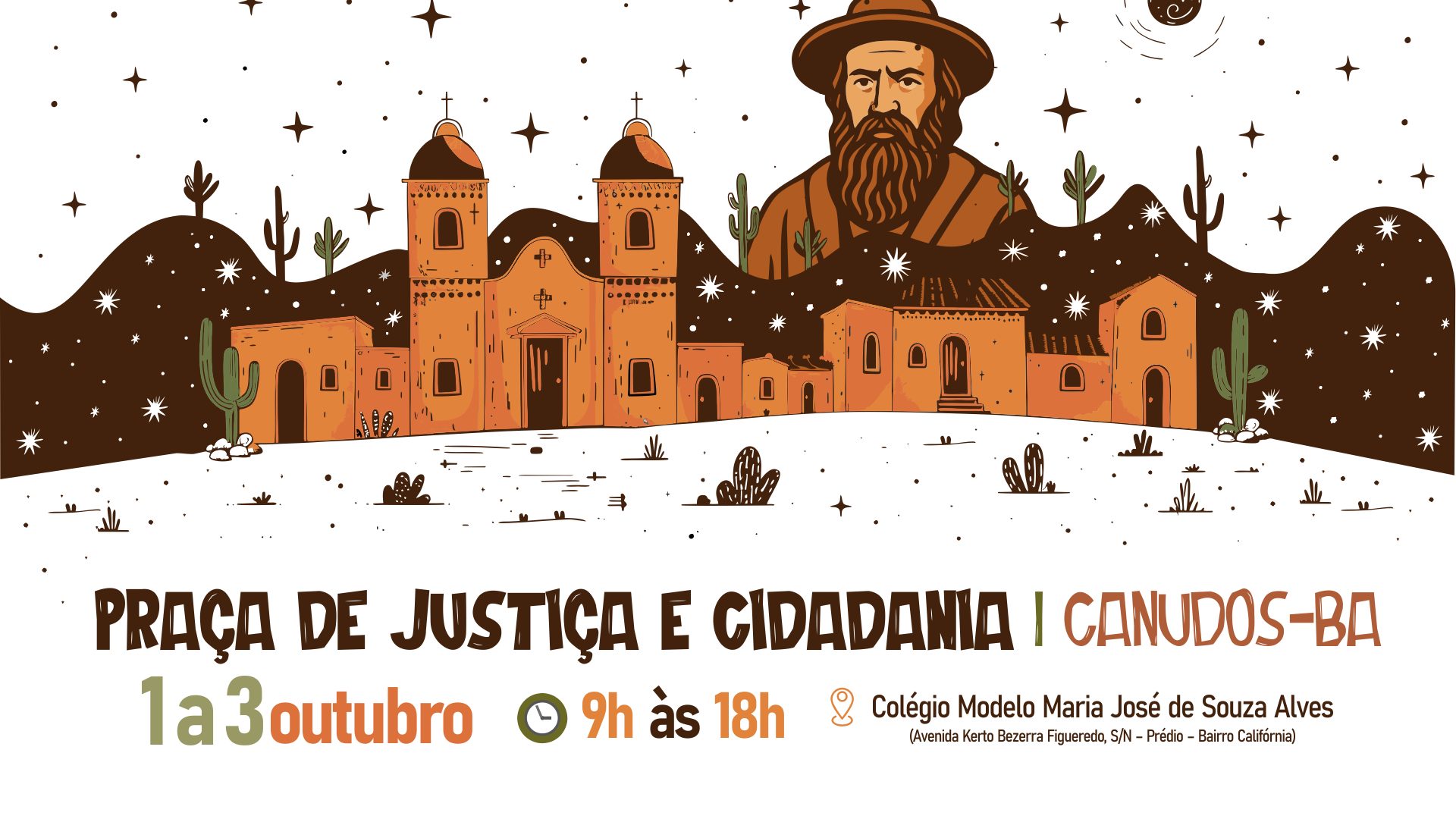 Unidade Móvel chega em Canudos para a ação Praça de Justiça e Cidadania