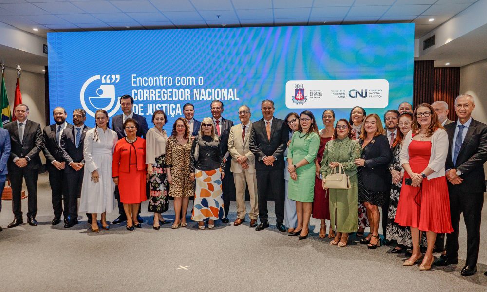 Encontro com o corregedor nacional de Justiça Mauro Campbell