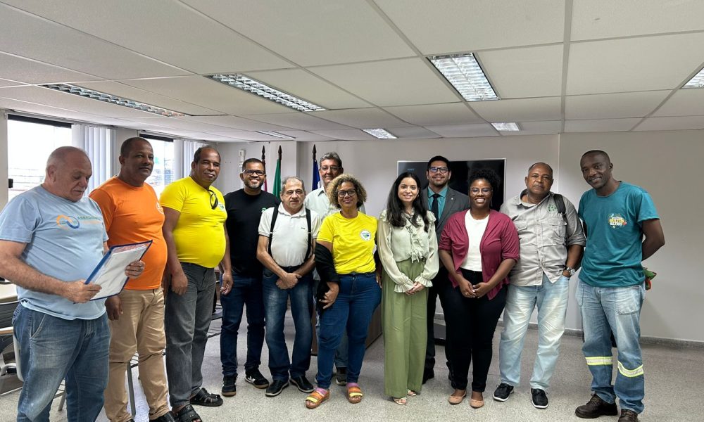 Feira de Santana: reunião com MPT e catadores(as) de materiais recicláveis