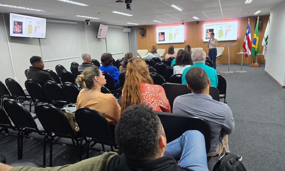 Palestra sobre saúde mental