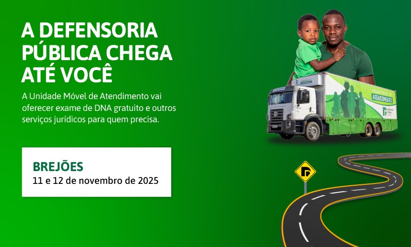 Unidade Móvel de Atendimento vai fortalecer atendimentos da Defensoria em Brejões 